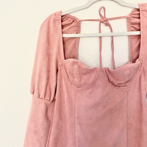 Majorelle Revovle Bria Faux Suede Mini Dress - Picture 5 of 7